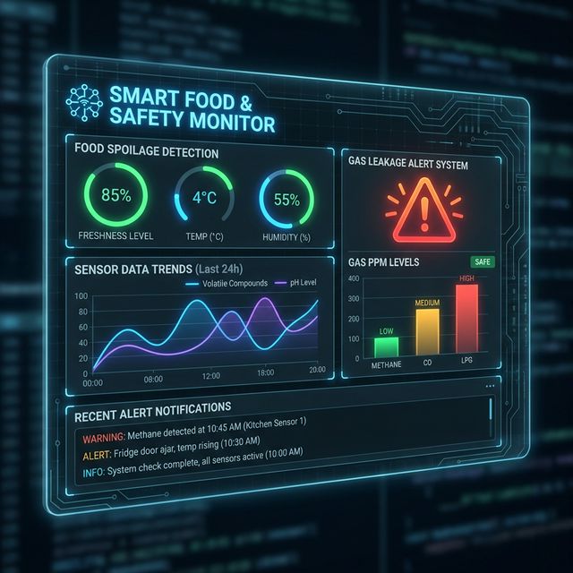 Smart Food Spoilage Detection